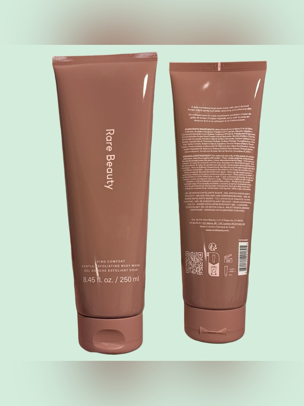 🩷2 for $40🩷 Rare Beauty Find Comfort Gentle Exfoliating Konjac Jelly Body Wash